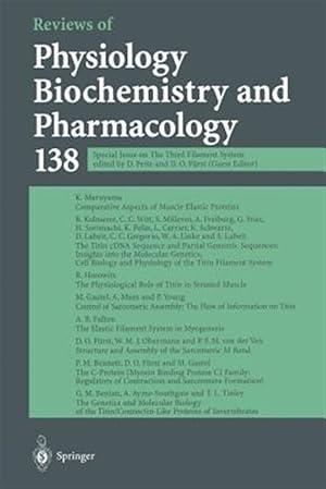 Imagen del vendedor de Reviews of Physiology, Biochemistry and Pharmacology a la venta por GreatBookPricesUK