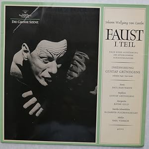 Faust I. Teil [Vinyl, LP Nr. 40001]. (Nach einer Aufführung des Düsseldorfer Schauspielhauses. In...