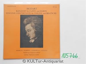 Image du vendeur pour Wolfgang Amadeus Mozart - Konzert fr Flte und Harfe / Sinfonie Concertante fr Violine und Bratsche (Vinyl-LP). mis en vente par KULTur-Antiquariat
