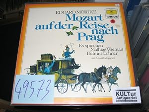Mozart auf der Reise nach Prag [Vinyl-LP]. Ws sprechen Mathias Wieman, Helmut Lohner u.a.