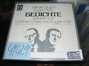 Bild des Verkufers fr Gedichte - gelesen von Gnther Lders und Eugen Roth [Vinyl-LP]. zum Verkauf von KULTur-Antiquariat