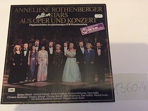 Bild des Verkufers fr Anneliese Rothenberger stellt vor Stars aus Oper und Konzert - Originalaufnahmen aus der gleichnahmigen ZDF-Fernsehsendung. zum Verkauf von KULTur-Antiquariat