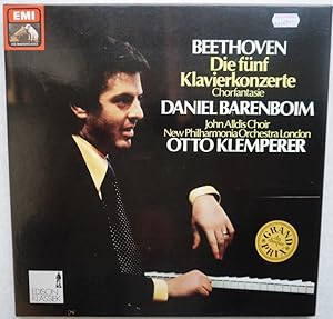 Bild des Verkufers fr Die fnf Klavierkonzerte (& Chorfantasie) [Vinyl, 4LP Nr. 1C 197 01890] . zum Verkauf von KULTur-Antiquariat