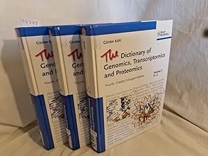 Seller image for The Dictionary of Genomics, Transcriptomics and Proteomics: 3-Volume-Set (Fourth, greatly enlarged Edition). for sale by Versandantiquariat Waffel-Schrder