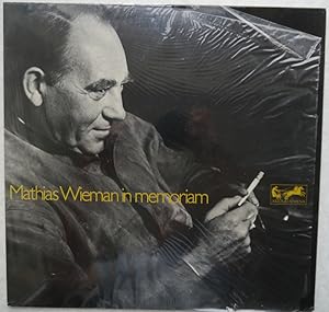 Mathias Wieman - In Memoriam - [Vinyl, LP Nr.80 204 ZW]. Schatzkästlein Deutscher Dichtung