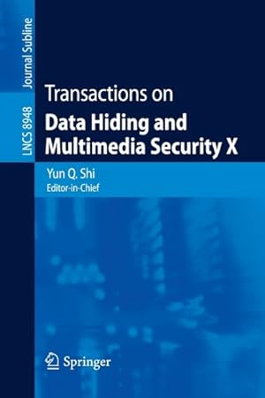 Seller image for Transactions on Data Hiding and Multimedia Security X for sale by GreatBookPricesUK