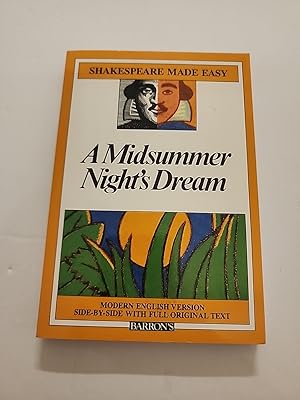 Image du vendeur pour Midsummer Night's Dream (Shakespeare Made Easy) mis en vente par Techno Tink Treasure