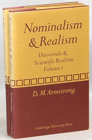 Universals & Scientific Realism; Nominalism & Realism (Volume I); A Theory of Universals (Volume II)