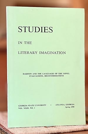 Seller image for Bakhtin and the Languages of the Novel: Evaluations, Reconsiderations (Studies in the Literary Imagination, Vol. XXIII, No. 1) for sale by Collette's Books