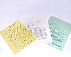 Ronald Reagan and John Wayne Signed Letter Collection.