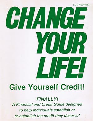 Change Your Life: Give Yourself Credit!