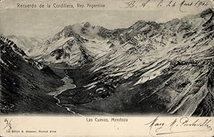 Ansichtskarte / Postkarte Mendoza Argentinien, Las Cuevas