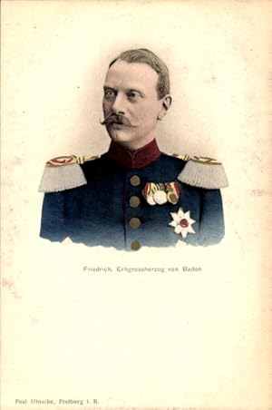 Ansichtskarte / Postkarte Friedrich, Erbgroßherzog von Baden