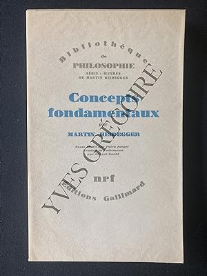 CONCEPTS FONDAMENTAUX SECTION II COURS 1923-1944