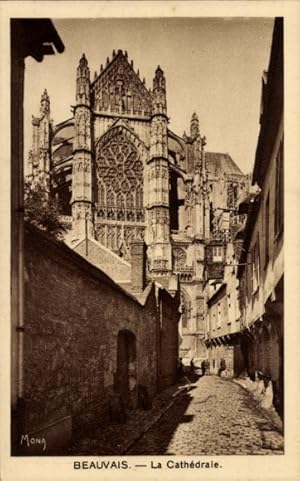 Ansichtskarte / Postkarte Beauvais Oise, Kathedrale