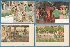 TAFURI R. Scorci di Venezia. 4 cartoline d'epoca