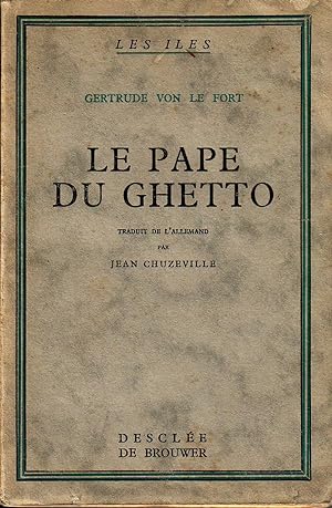 Imagen del vendedor de LE PAPE DU GHETTO a la venta por Librairie l'Aspidistra