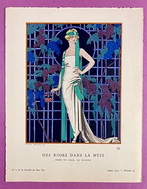 Des roses dans la nuit (planche 54, n°7, 1921)