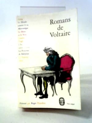 Bild des Verkufers fr Romans De Voltaire zum Verkauf von World of Rare Books