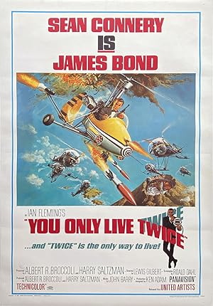 Original Vintage Poster - You Only Live Twice, US original release one sheet
