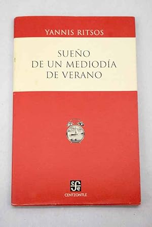 Seller image for Sueo de un medioda de verano for sale by Alcan Libros
