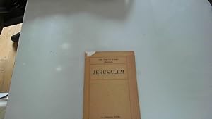 Bild des Verkufers fr Jerusalem zum Verkauf von JLG_livres anciens et modernes