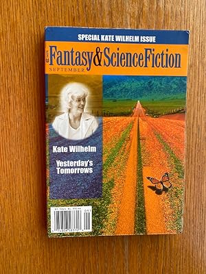 Seller image for Fantasy and Science Fiction September 2001 for sale by Scene of the Crime, ABAC, IOBA