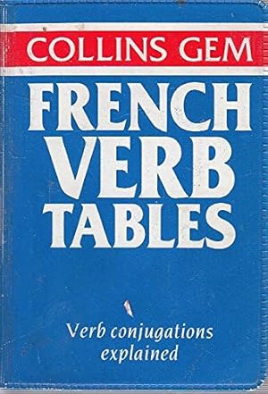 Bild des Verkufers fr Collins Gem French Verb Tables (Collins Gems) zum Verkauf von WeBuyBooks 2