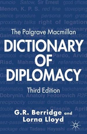 Immagine del venditore per Palgrave Macmillan Dictionary of Diplomacy venduto da GreatBookPricesUK