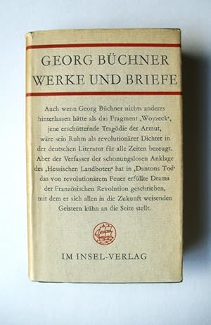 Georg Büchner. Werke und Briefe. Gesamtausgabe (Dünndruckausgabe)