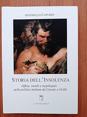 Bild des Verkufers fr Storia dell'insolenza zum Verkauf von librisaggi