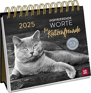 Bild des Verkufers fr Inspirierende Worte fr Katzenfreunde 2025 zum Verkauf von moluna