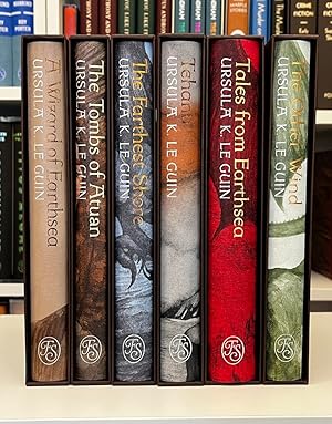 Bild des Verkufers fr The Earthsea Cycle: A Wizard of Earthsea; The Tombs of Atuan; The Farthest Shore; Tehanu; Tales from Earthsea; The Other Wind [Complete Set of 6 Volumes] zum Verkauf von Bath and West Books