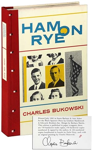 HAM ON RYE: A NOVEL - DELUXE ISSUE, SIGNED AND INSCRIBED