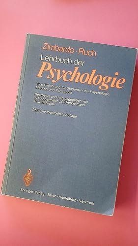 Bild des Verkufers fr LEHRBUCH DER PSYCHOLOGIE. zum Verkauf von Butterfly Books GmbH & Co. KG
