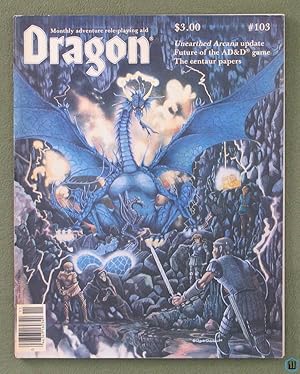 Seller image for Dragon Magazine, Issue 103 - No Unearthed Arcana Errata for sale by Wayne's Books