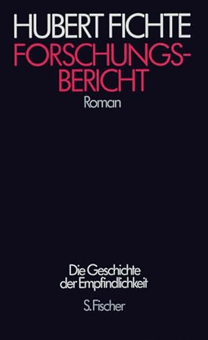 Seller image for Forschungsbericht: Roman for sale by Gerald Wollermann