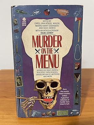 Imagen del vendedor de Murder on the Menu a la venta por Matthew's Books