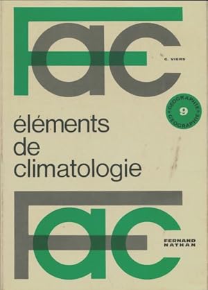  l ments de climatologie - Georges Viers