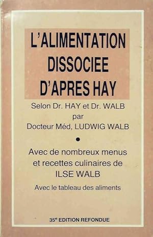 L'alimentation dissoci e d'apr s Hay - Ludwig Walb