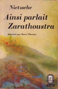 Image du vendeur pour Ainsi parlait Zarathoustra - Friedrich Nietzsche mis en vente par Book Hmisphres