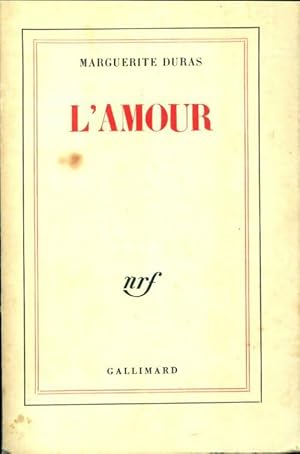 Seller image for L'amour - Marguerite Duras for sale by Book Hmisphres