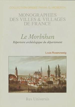 Imagen del vendedor de D?partement du Morbihan : R?pertoire arch?ologique - Louis Rosenzweig a la venta por Book Hmisphres