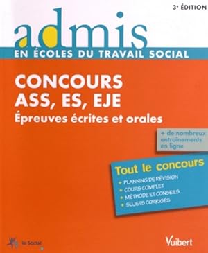 Concours ASS ES EJE :  preuves  crites et orales - Isabelle Camenen-Kaya