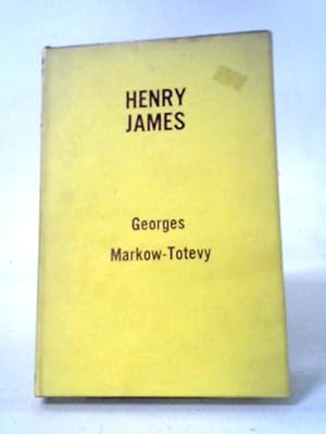 Immagine del venditore per Henry James venduto da World of Rare Books
