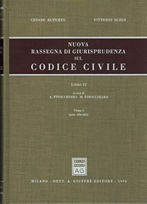 Image du vendeur pour Nuova rassegna di giurisprudenza sul Codice civile. LIBRO II - TOMO I Artt. 456-632 mis en vente par MULTI BOOK