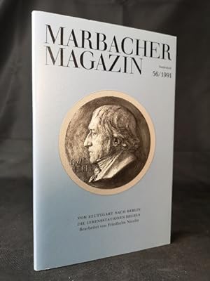 Imagen del vendedor de Von Stuttgart nach Berlin [Neubuch] die Lebensstationen Hegels (Marbacher Magazin 56 / Sonderheft 1991) a la venta por ANTIQUARIAT Franke BRUDDENBOOKS