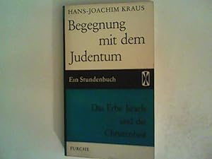 Imagen del vendedor de Begegnung mit dem Judentum a la venta por ANTIQUARIAT FRDEBUCH Inh.Michael Simon