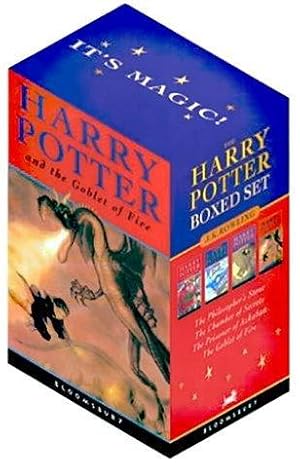 Imagen del vendedor de Harry Potter Paperback Box Set: Four Volumes a la venta por WeBuyBooks