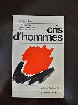 Immagine del venditore per Cris d'hommes venduto da Dmons et Merveilles